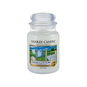 Yankee Candle Clean Cotton - Aromatic Candle 104 g