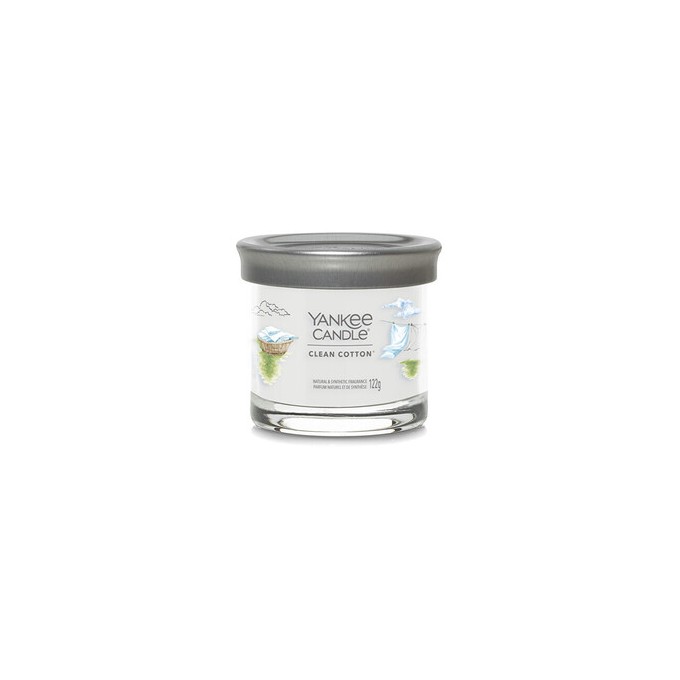 Yankee Candle Clean Cotton Signature Tumbler Candle (clean cotton) 340 g