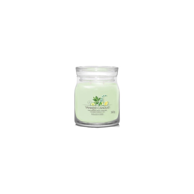 Yankee Candle Cucumber Mint Cooler Signature Candle (cucumber mint lemonade) 567 g