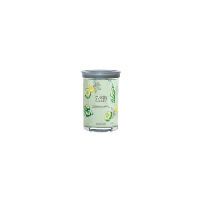 Yankee Candle Cucumber Mint Cooler Signature Tumbler Candle (cucumber mint lemonade) 567 g