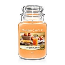 Yankee Candle Farm Fresh Peach Candle 623 g