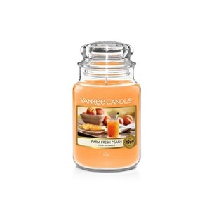 Yankee Candle Farm Fresh Peach Candle 623 g