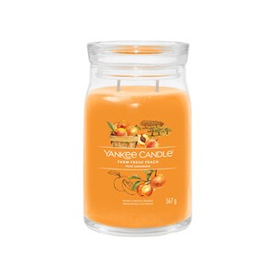 Yankee Candle Farm Fresh Peach Signature Candle (farm fresh peach) 567 g