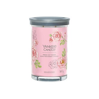 Yankee Candle Fresh Cut Roses Signature Tumbler Candle (fresh roses) 567 g