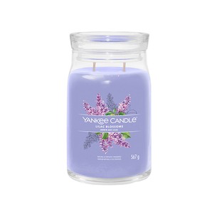 Yankee Candle Lilac Blossoms Signature Candle (lilac flowers) 368 g