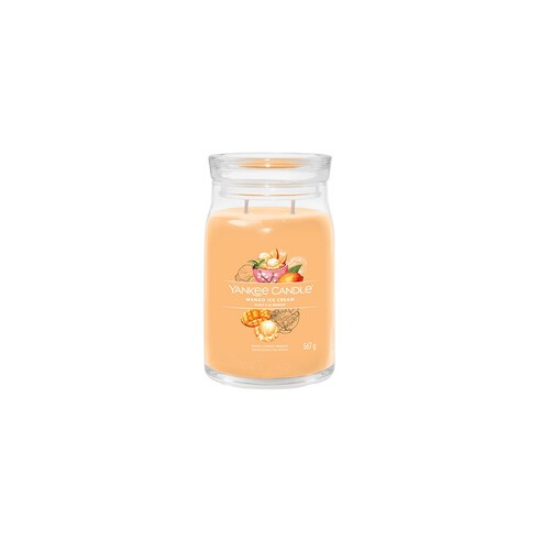Yankee Candle Mango Ice Cream Signature Candle (mango ice cream) 368 g