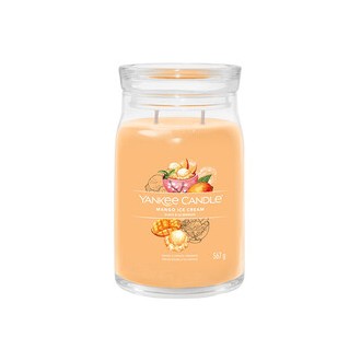 Yankee Candle Mango Ice Cream Signature Candle (mango ice cream) 567 g
