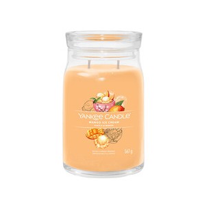 Yankee Candle Mango Ice Cream Signature Candle (mango ice cream) 567 g