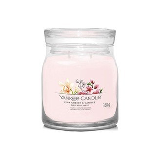 Yankee Candle Pink Cherry & Vanilla Signature Candle (pink cherry and vanilla) 567 g