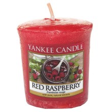 Yankee Candle Red Raspberry Candle - Aromatic votive candle 49 g