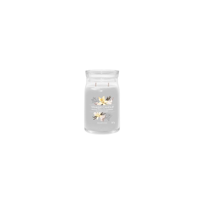 Yankee Candle Smoked Vanilla & Cashmere Signature Candle (smoked vanilla and cashmere) 368 g