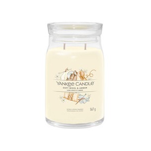 Yankee Candle Soft Wool & Amber Signature Candle (soft wool and amber) 368 g