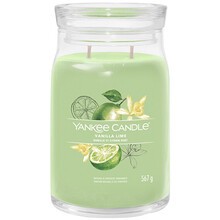 Yankee Candle Vanilla Lime Signature Candle ( vanilla with lime ) 368 g