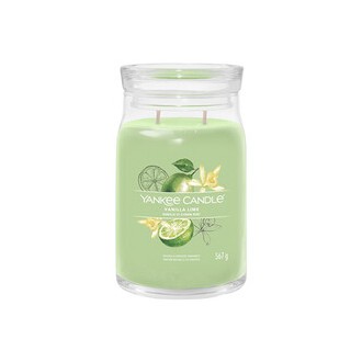 Yankee Candle Vanilla Lime Signature Candle ( vanilla with lime ) 567 g