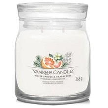 Yankee Candle White Spruce & Grapefruit Signature Candle 368 g