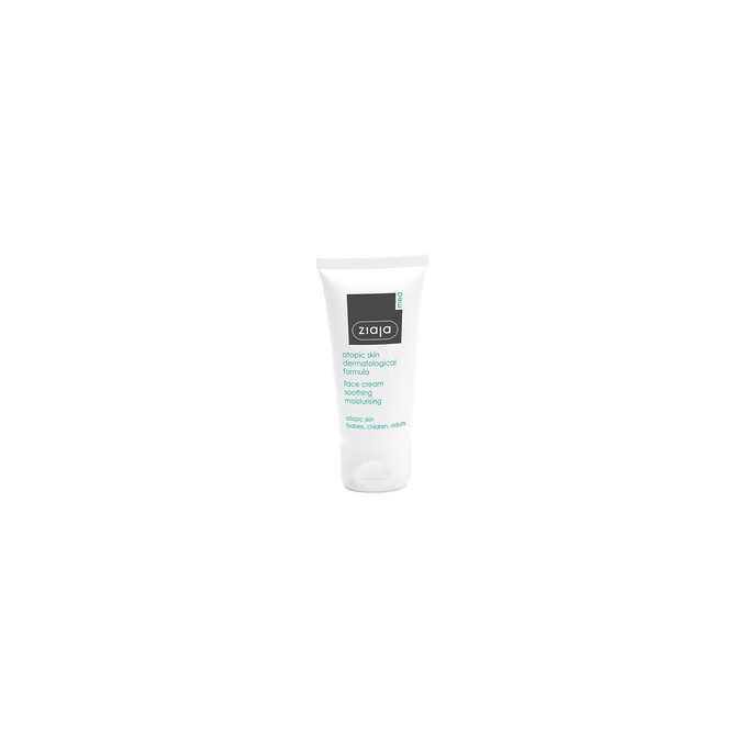 Ziaja Atopic Skin Face Cream - Raminantis drėkinamasis odos kremas atopinei odai 50 ml