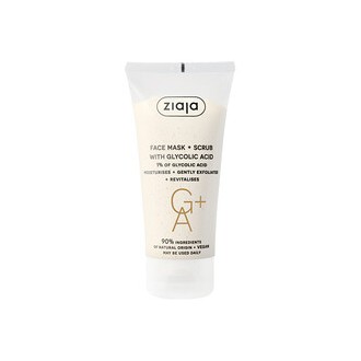 Ziaja Face Mask + Scrub Glycolic Acid - Peeling mask with glycolic acid 55 ml