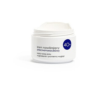 Ziaja Hydrating Cream 40+ - Moisturizing cream against wrinkles 50 ml