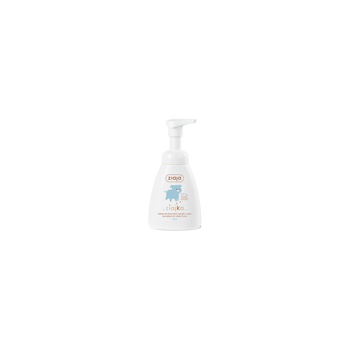 Ziaja Kids Ziajka Wash Foam - Washing foam for face, hands and body 250 ml