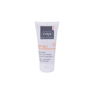 Ziaja Med Protective Tinted Cream SPF50 + - Sunscreen for face 50 ml Light