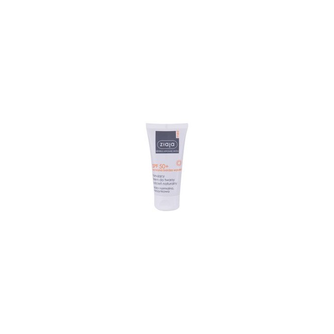 Ziaja Med Protective Tinted Cream SPF50 + - Sunscreen for face 50 ml Light