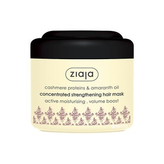 Ziaja Strengthening Hair Mask with amaranth oil Cashmere ( Concentrate d Strength ening Hair Mask)