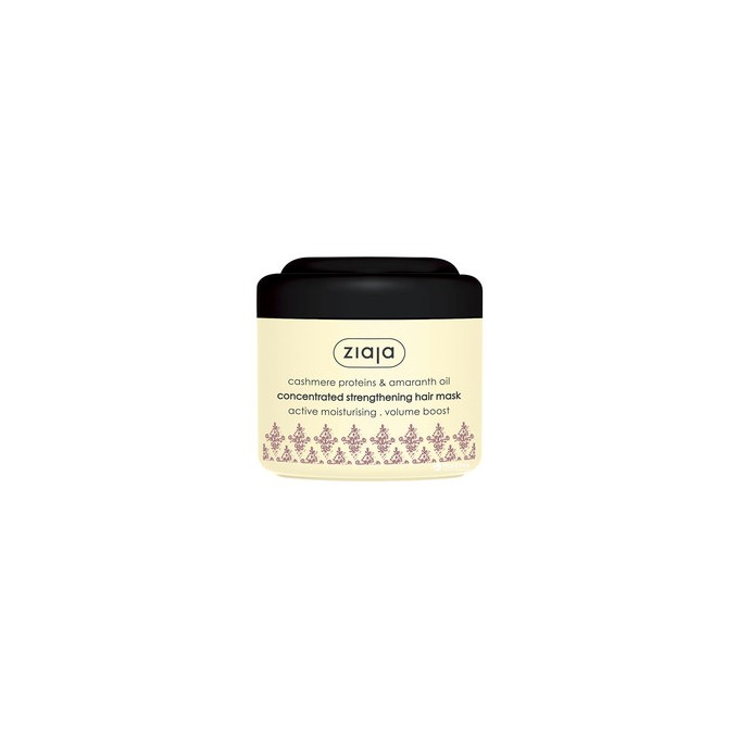 Ziaja Strengthening Hair Mask with amaranth oil Cashmere ( Concentrate d Strength ening Hair Mask)