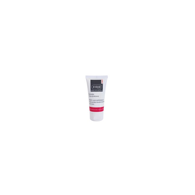 Ziaja Strengthening Night Cream to prevent cracking and the formation of new expanded veins