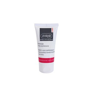 Ziaja Strengthening Night Cream to prevent cracking and the formation of new expanded veins