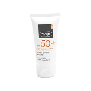Ziaja Tinted Cream SPF 50+ (natural shade) 50 ml