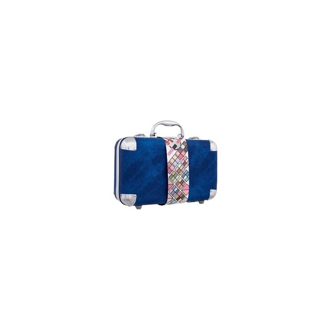 Zmile Cosmetics Traveller Blue - makiažo priemonių dėklas, mėlynas, 72.4 g