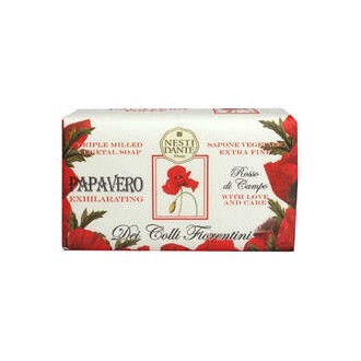 Nesti Dante Dei Colli Fiorentina Triple Milled Vegetal Soap Papavero - muilas 250 ml