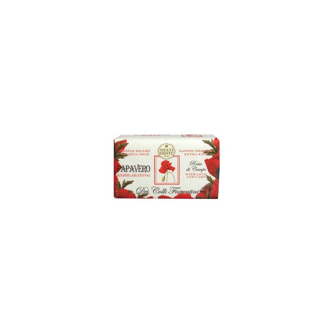 Nesti Dante Dei Colli Fiorentina Triple Milled Vegetal Soap Papavero - muilas 250 ml