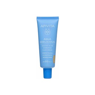 Apivita Aqua Beelicious Healthy Glow Hydrating Fluid Cream SPF 30 - Tinted moisturizing cream 40 ml