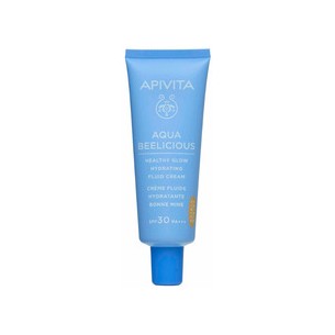 Apivita Aqua Beelicious Healthy Glow Hydrating Fluid Cream SPF 30 - Tinted moisturizing cream 40 ml