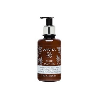 Apivita Pure Jasmine Moisturizing Body Milk - Hydrating body lotion 200 ml