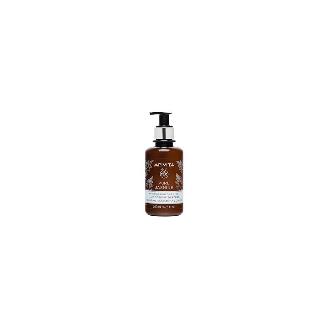 Apivita Pure Jasmine Moisturizing Body Milk - Hydrating body lotion 200 ml