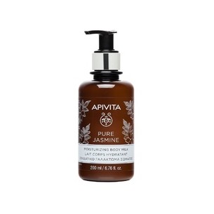 Apivita Pure Jasmine Moisturizing Body Milk - Hydrating body lotion 200 ml