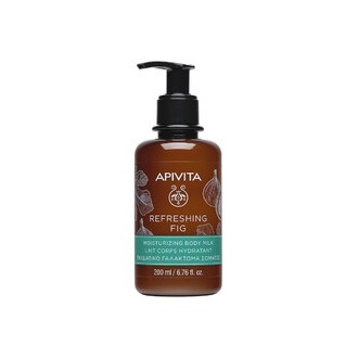 Apivita Refreshing Fig Moisturizing Body Milk - Hydrating body lotion 200 ml