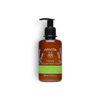 Apivita Tonic Mountain Tea Moisturizing Body Milk - Hydrating body lotion 200 ml
