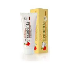 Ecodenta Toothpaste with strawberry-flavored children (Wild Strawberry Scented Toothpaste For