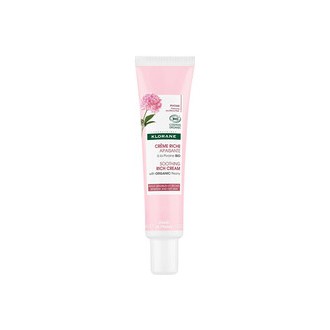 Klorane BIO Peony Soothing Rich Cream - Soothing cream for sensitive and dry skin 40 ml