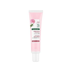 Klorane BIO Peony Soothing Rich Cream - Soothing cream for sensitive and dry skin 40 ml