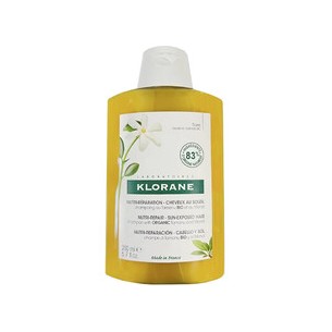 Klorane Bio Tamanu a Monoi Nourishing Shampoo - Nourishing shampoo for hair exposed to the sun 200