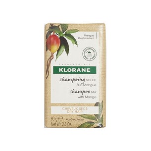 Klorane Mango Shampoo Bar - Solid shampoo with mango 80 g