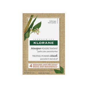Klorane Treating Powder-Mask ( 8 x 3 g ) - Anti-dandruff hair mask
