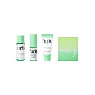 Purito Wonder Releaf Centella Unscented Mini Kit - Dovanų rinkinys of non-perfumed skin care