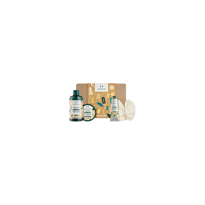 The Body Shop Almond Milk Big Set- Body care gift set