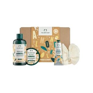 The Body Shop Almond Milk Big Set- Body care gift set