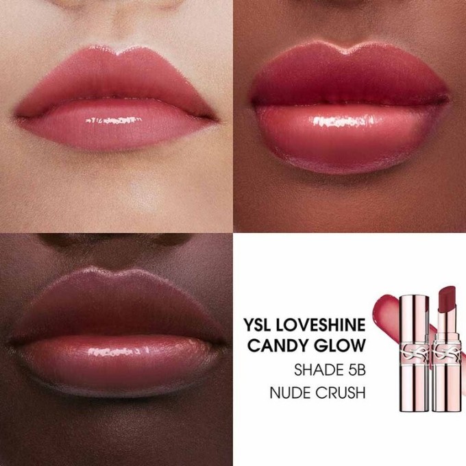 Yves Saint Laurent Loveshine Candy Glow lūpų balzamas – Tonuotas lūpų balzamas 3,2 g 5B